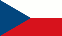 Flagge Tschechisch