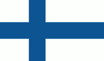 Flagge Finnisch