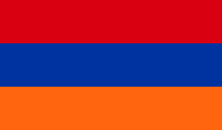 Flagge Armenisch