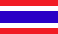 Flagge Thailändisch
