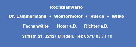 Rechtsanwälte Dr. Lammermann & Westermeier