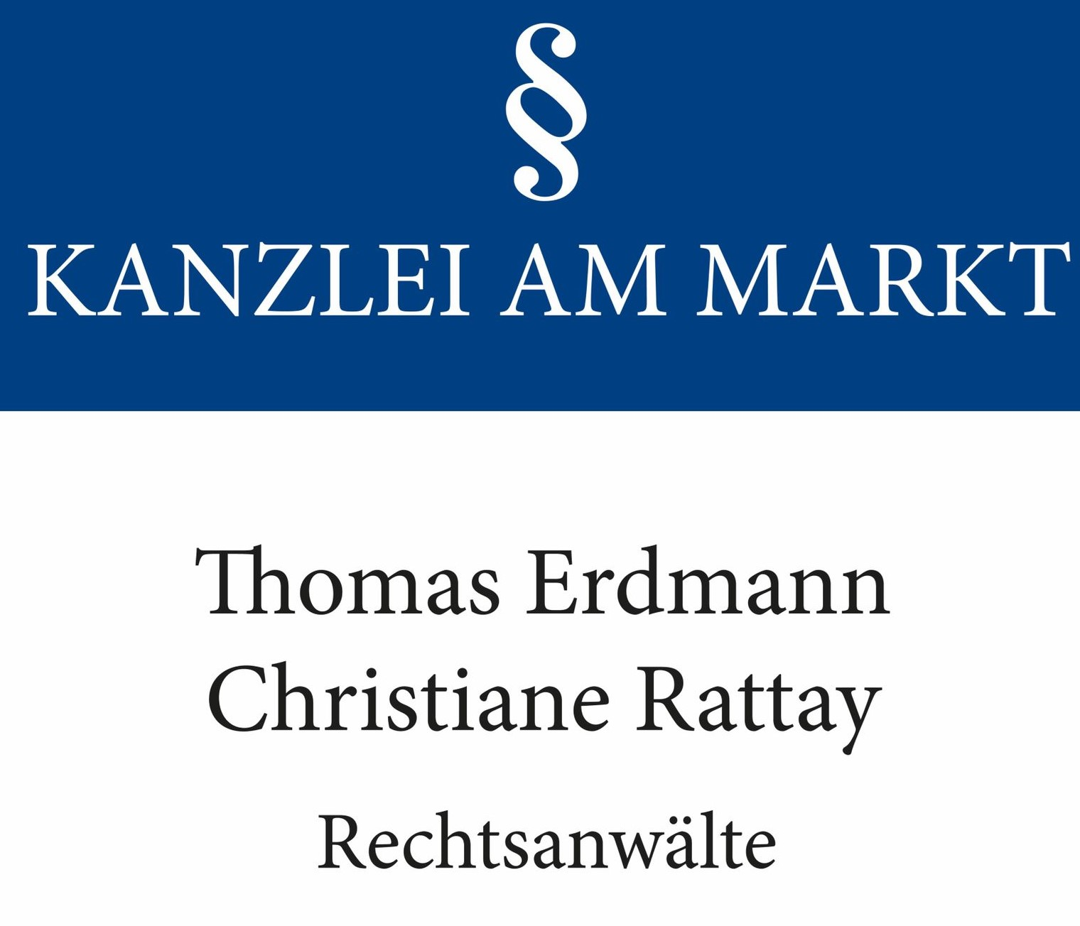 Kanzlei am Markt Rechtsanwälte Erdmann & Rattay 