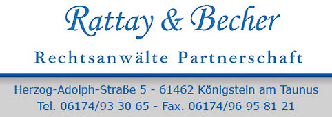 Rechtsanwälte Partnerschaft Rattay & Becher