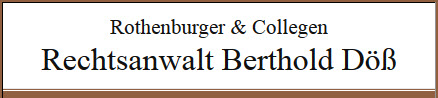 Rechtsanwälte Rothenburger, Müller & Coll.